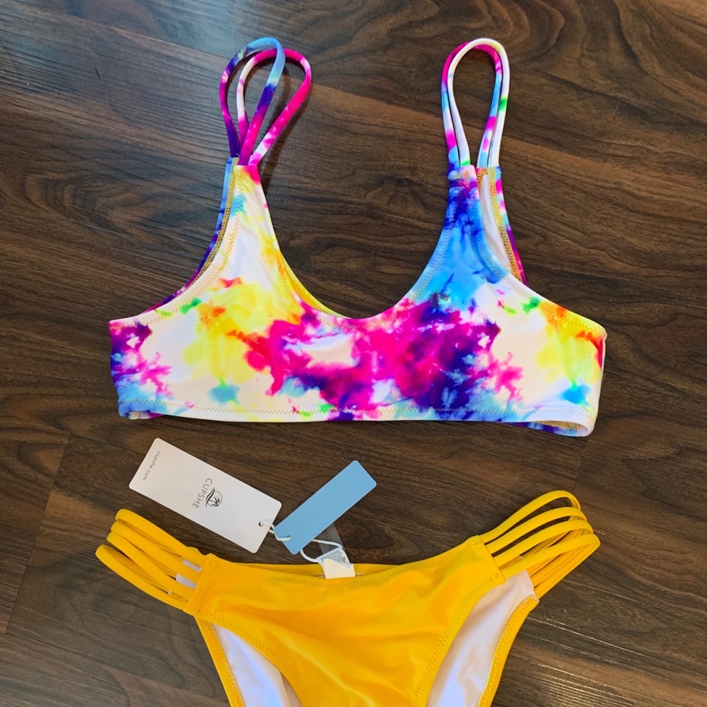 Colorful Tie-dye Bikini